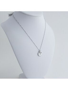 Crystal Dream Zodiac Taurus Star Celestial Charm Pendant Necklace Rhodium Plated